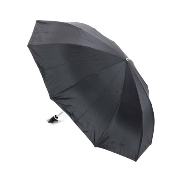 Jumbo Black Umbrella for Rain and Sun