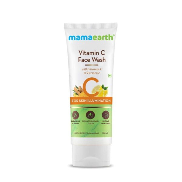 Mamaearth Vitamin C Face Wash With Vitamin C & Turmeric for Skin Illumination-100 ml